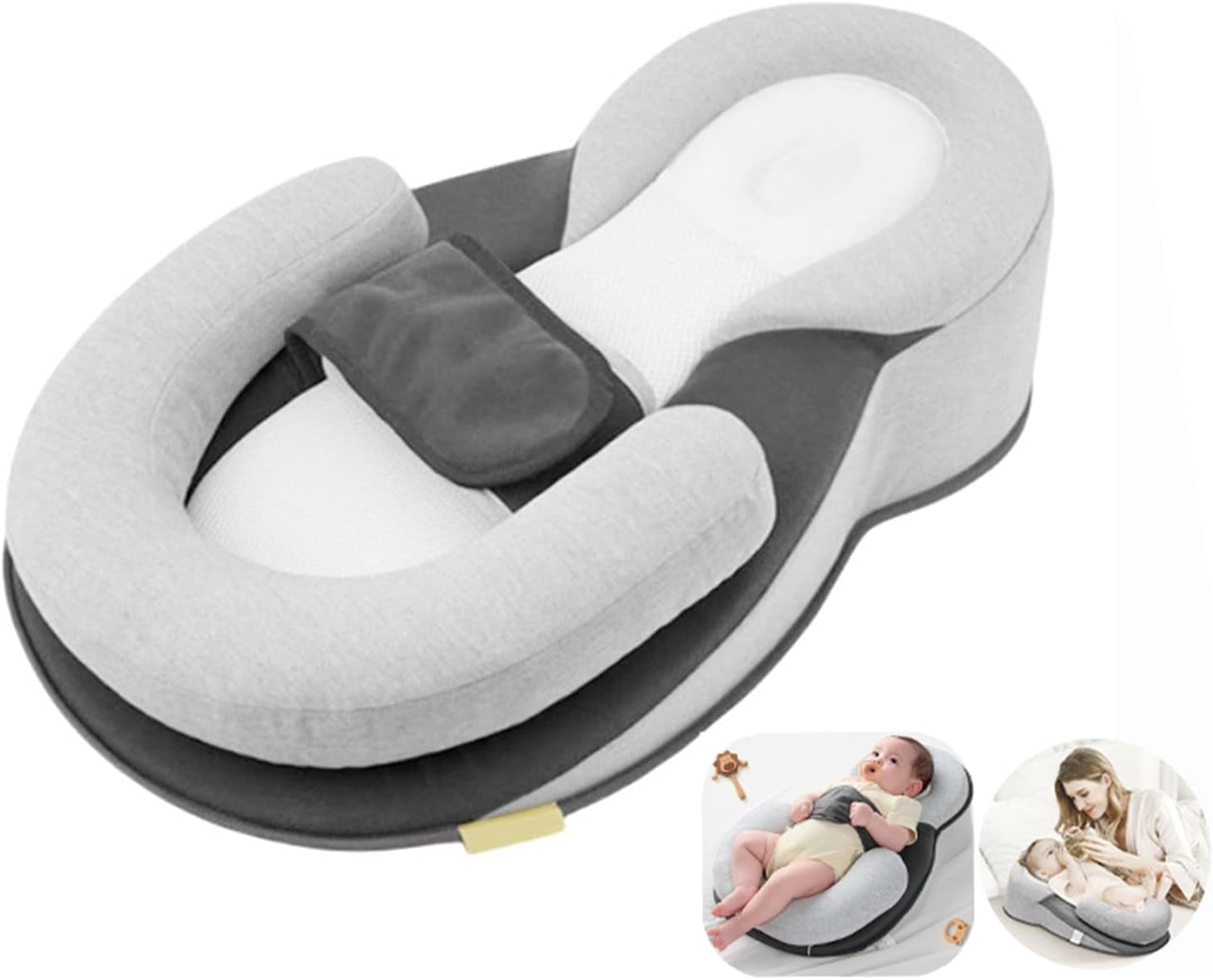 Almohada Desmontable De Alimentación Con Biberón, Almohadas Para Dormir Para Recién Nacidos, Almohada De Lactancia Materna De Reflujo Para Reducir La Regurgitación, Almohada Antireflujo